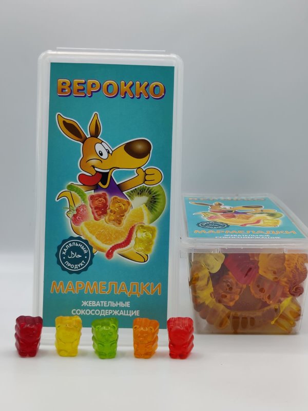 №2 Жевательный мармелад Мишки фруктовые, 250г   в Люберцах