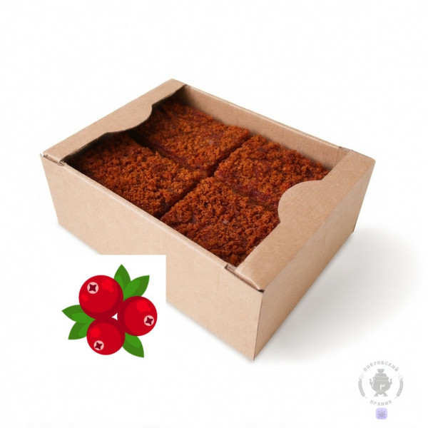 №3 Пряник 1кг с фруктовой начинкой Брусника в Люберцах